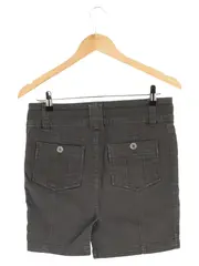 Vorschaubild 2 von Minirock Damen Gr. 32/XXS Grau Casual