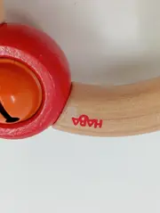 Vorschaubild 2 von Greifling Baby Rassel Holz Mehrfarbig Motorikspielzeug