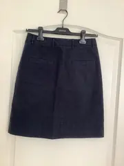 Vorschaubild 2 von Damen Minirock Gr. 34 Blau Casual