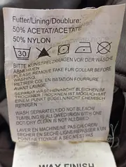 Vorschaubild 4 von Damen Outdoorjacke Gr. 36 Braun Praktisch Gürtel Reißverschluss