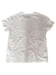 Vorschaubild 2 von Damen T-Shirt Gr. 3XL Weiß Blumen Glitzer