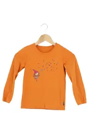 Vorschaubild 1 von JAKO O Langarmshirt Kinder Gr. 134 Orange Casual Motiv Hexe Sterne