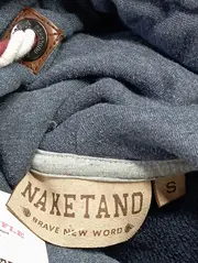 Vorschaubild 3 von Herren Kapuzenpullover Hoodie S/36 Grau Streetwear Vintage