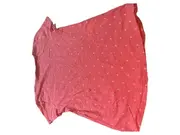 Vorschaubild 4 von Damen T-Shirt Rosa Grafik Kurzarm Baumwolle Gr. 38/M