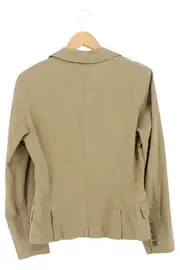 Vorschaubild 2 von Damen Blazer Gr. 38/M Braun Business Klassisch Baumwolle