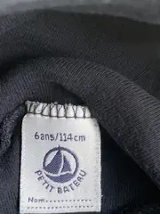 Vorschaubild 4 von Rollkragen Langarmshirt Kinder Gr. 140 Blau Baumwolle