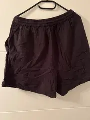 Vorschaubild 2 von Damen Shorts Schwarz XL Baumwolle Casual