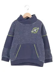 Vorschaubild 1 von Kinder Sweatshirt Gr. 116 Blau Meliert Logo Casual Jungen