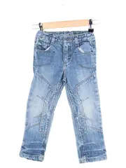 Vorschaubild 1 von Kinder Jeans Regular Fit Gr. 104 Blau Casual Baumwolle Jungen Hose