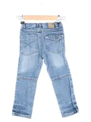 Vorschaubild 2 von Kinder Jeans Regular Fit Gr. 104 Blau Casual Baumwolle Jungen Hose