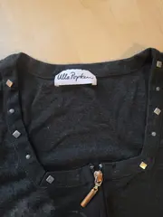 Vorschaubild 3 von Damen T-Shirt Grau Gr. 46-48 Casual Shirt mit Print