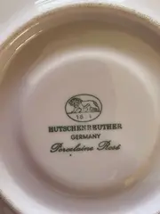 Vorschaubild 3 von Porcelaine Rosé Untertasse Porzellan Weiß 14,5cm