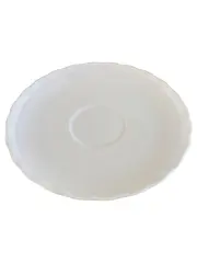 Vorschaubild 1 von Porcelaine Rosé Untertasse Porzellan Weiß 14,5cm