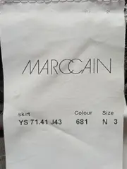 Vorschaubild 3 von Damen Jeansrock Gr. 38;M Grau Casual Baumwolle Minirock