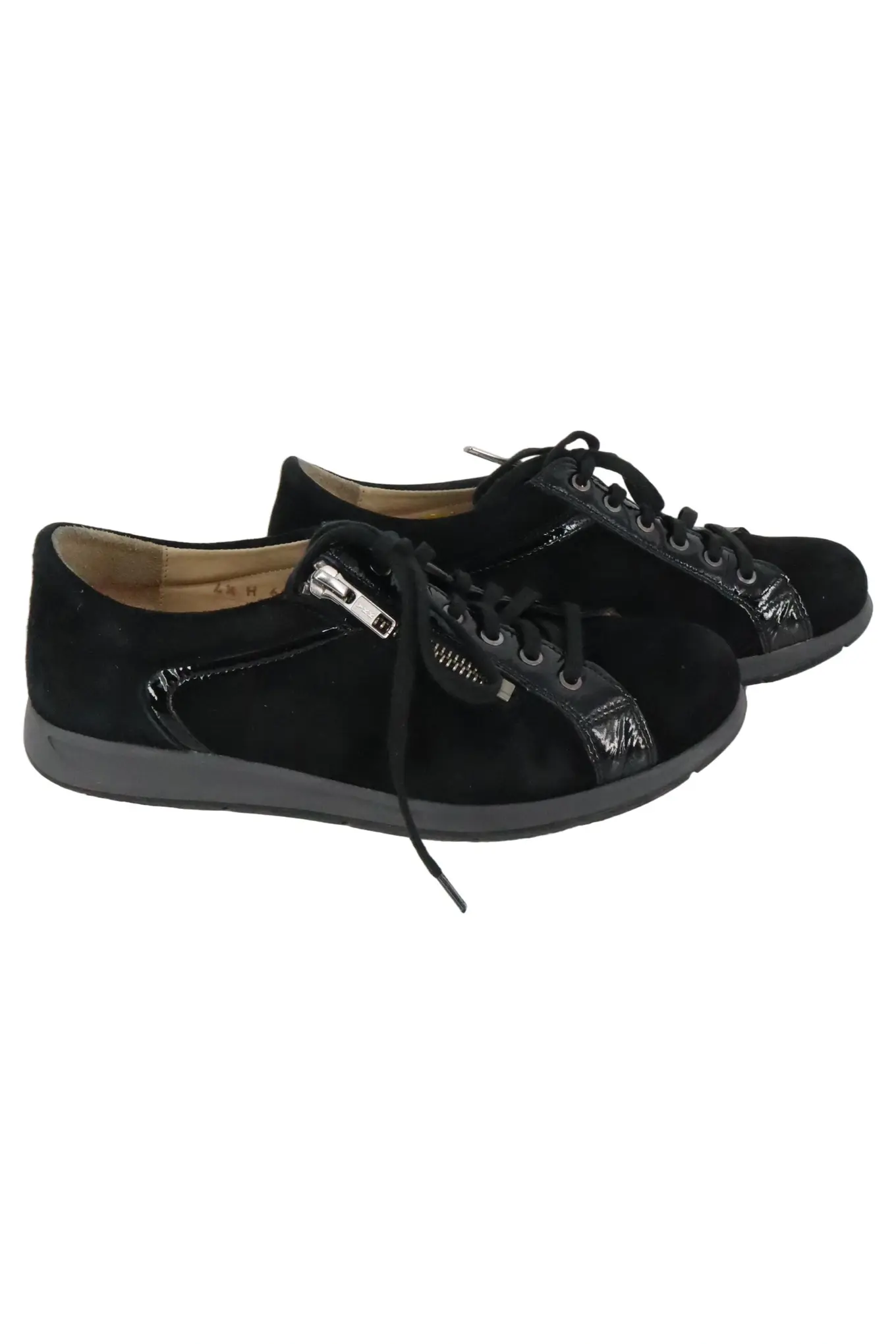 STRÖBER Damen Sneaker low Gr. 37 Schwarz Elegant Casual Business