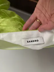 Vorschaubild 4 von Damen T-Shirt Gr. 1 Grün Cropped Puffärmel Modisch