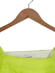 Vorschaubild 2 von Damen T-Shirt Gr. 1 Grün Cropped Puffärmel Modisch