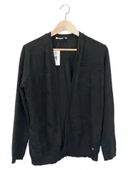 Vorschaubild 1 von Damen Strickjacke Cardigan Schwarz Gr. 36/S Casual Basic
