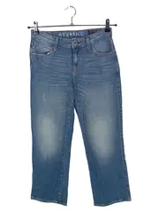 Vorschaubild 1 von Damen Jeans Straight Leg Blau Gr. 36 Casual