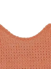 Vorschaubild 2 von Damen Häkeltop Gr. 38/M Orange Bohemian