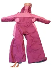 Vorschaubild 4 von Mädchen Schneeanzug Skianzug Pink Punkte Gr. 102/104