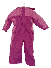 Vorschaubild 1 von Mädchen Schneeanzug Skianzug Pink Punkte Gr. 102/104