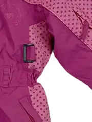 Vorschaubild 3 von Mädchen Schneeanzug Skianzug Pink Punkte Gr. 102/104