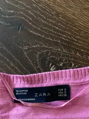Vorschaubild 6 von Damen Pullover Pink Gr. 36/S Casual Langarm