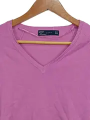 Vorschaubild 2 von Damen Pullover Pink Gr. 36/S Casual Langarm