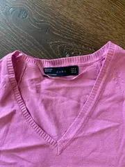 Vorschaubild 4 von Damen Pullover Pink Gr. 36/S Casual Langarm