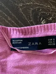Vorschaubild 5 von Damen Pullover Pink Gr. 36/S Casual Langarm