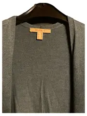 Vorschaubild 2 von Strickjacke Damen Gr. M Grau Cardigan Casual