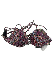 Vorschaubild 1 von Bikini Oberteil Damen Gr. 34A XS Mehrfarbig Paisley