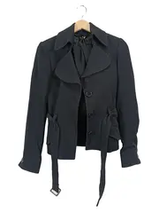 Vorschaubild 1 von Damen Blazer Business Schwarz Gr. 40 (L) Viskose Jacke