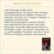 Vorschaubild 3 von John Kavanagh MMA Buch Conor McGregor Taschenbuch Englisch