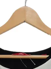 Vorschaubild 3 von Damen T-Shirt Modern Print Schwarz Gr. 40/L Viskose