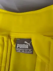 Vorschaubild 5 von Kinder Trainingsjacke Gr. 152 Gelb Sportlich Polyester Reißverschluss