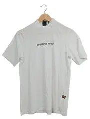 Vorschaubild 1 von Damen T-Shirt Rollkragen Kurzarm Weiß Gr. 40;L