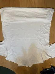 Vorschaubild 3 von Damen T-Shirt Rollkragen Kurzarm Weiß Gr. 40;L