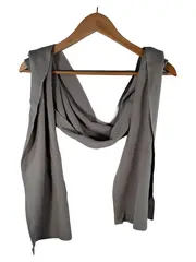 Vorschaubild 1 von Damen Schal Wolle Grau Rippstrick 190x31 cm British Heritage