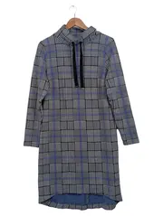 Vorschaubild 1 von IDENTITY by Damen Freizeitkleid Gr. 38 Modern Kariert Mehrfarbig