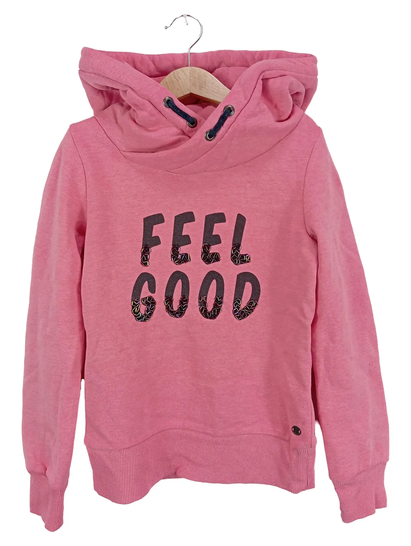 TOM TAILOR Kapuzenpullover Mädchen Gr. 140 Pink Hoodie Feel Good Casual