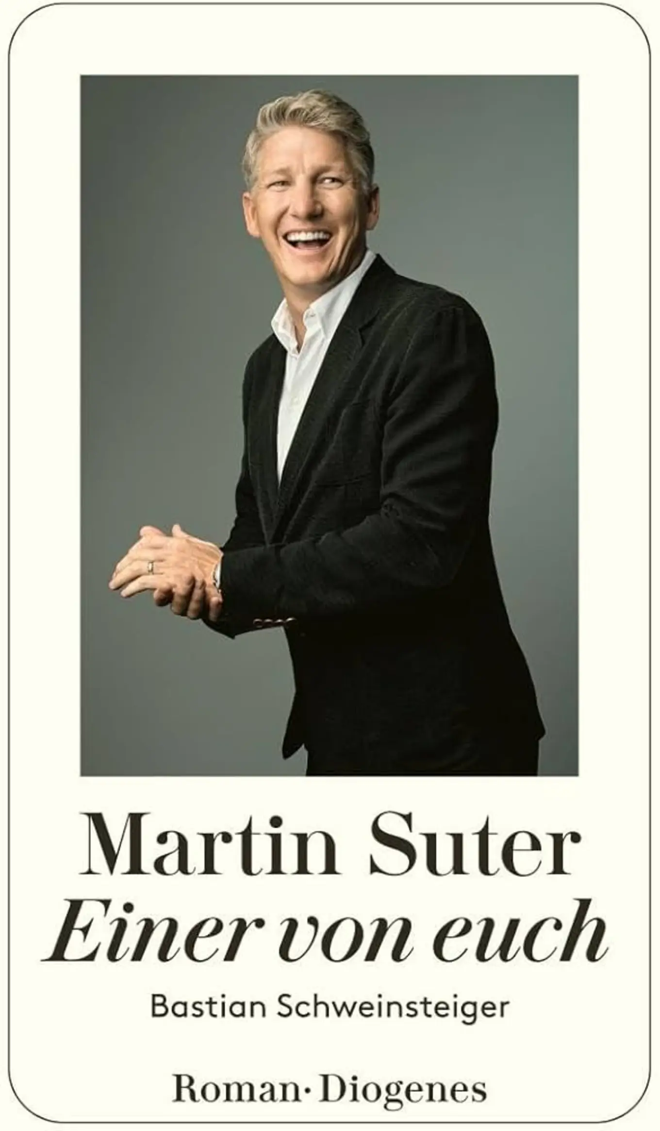 Martin Suter "Einer von euch" Taschenbuch Bastian Schweinsteiger Roman Diogenes