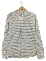 Vorschaubild 1 von Herren Freizeithemd Gr. 36/S Beige Geometrisch Custom Fit