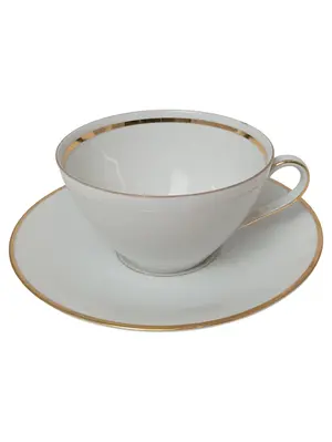 BAVARIA PORZELLAN Tasse und Unterteller