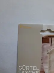 Vorschaubild 2 von Gürteltasche Beige Polyester Bauchtasche Reise Outdoor 17x12cm