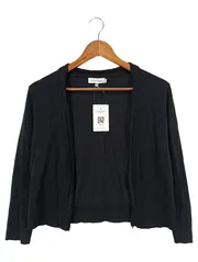 Vorschaubild 1 von Damen Strickjacke Schwarz Gr. 34/XS Klassisch Elegant