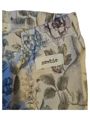 Vorschaubild 2 von Mädchen Leggings Hasen Blumenmuster Gr. 98 Beige