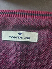 Vorschaubild 2 von Herren Langarmshirt Rot Gr. 56/3XL Baumwolle Logo Casual