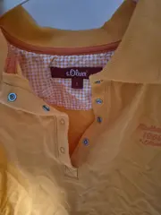 Vorschaubild 3 von Poloshirt Kinder Gr. 164 Orange Kurzarm Casual Baumwolle
